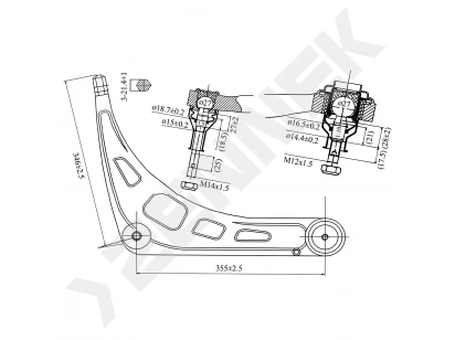 Lever DCA0032