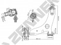 Рычаг DCA0047