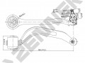 Рычаг DCA0059