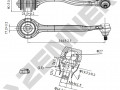 Рычаг DCA0104