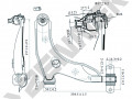 Рычаг DCA0119