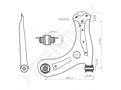 Lever DCA0174