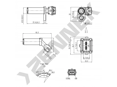 Crankshaft position sensor DCS0018