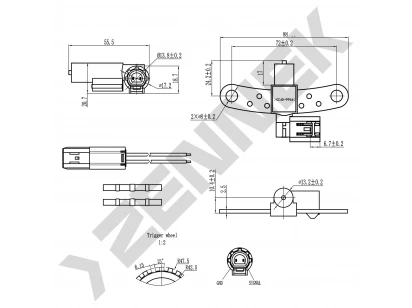 Crankshaft position sensor DCS0059