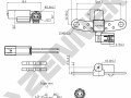 Датчик положения коленвала DCS0059