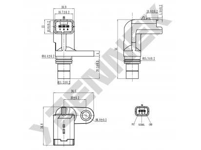 Camshaft position sensor DCS0084