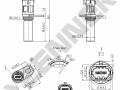 Датчик положения коленвала DCS0100