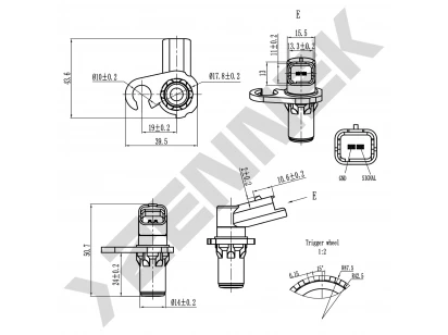 Crankshaft position sensor DCS0102