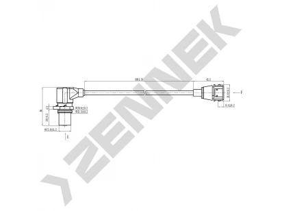 Crankshaft position sensor DCS0105