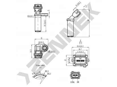 Crankshaft position sensor DCS0111