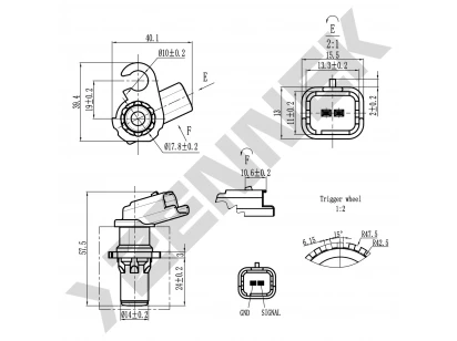 Crankshaft position sensor DCS0112