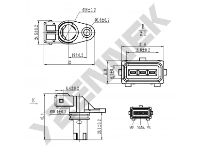 Crankshaft position sensor DCS0114