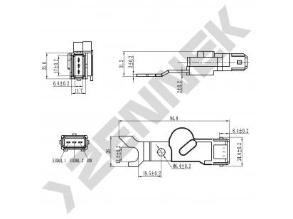 Camshaft position sensor DCS0115