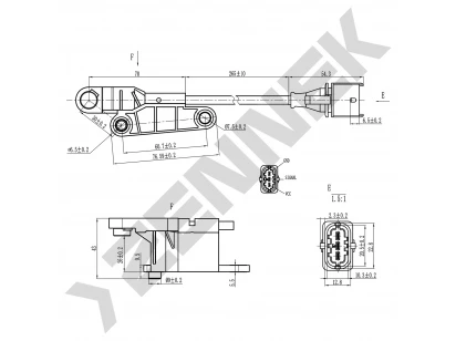 Crankshaft position sensor DCS0125