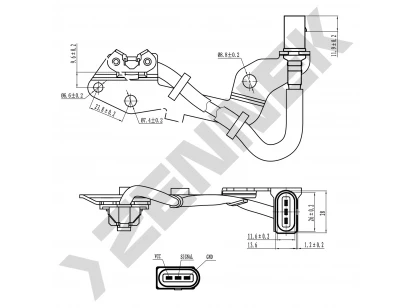 Camshaft position sensor DCS0137