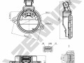 Датчик положения распредвала DCS0139