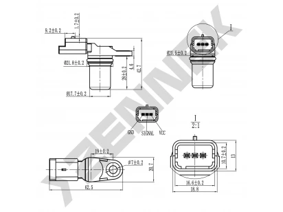 Crankshaft position sensor DCS0151