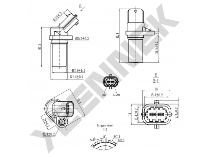 Crankshaft position sensor DCS0161