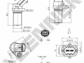 Датчик положения коленвала DCS0161