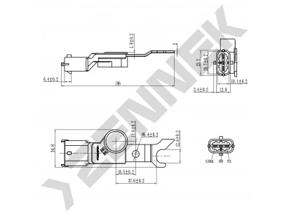 Camshaft position sensor DCS0164