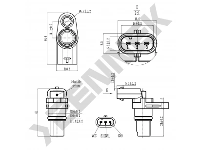 Camshaft position sensor DCS0212