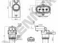 Датчик положения распредвала DCS0212