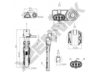 Camshaft position sensor DCS0219