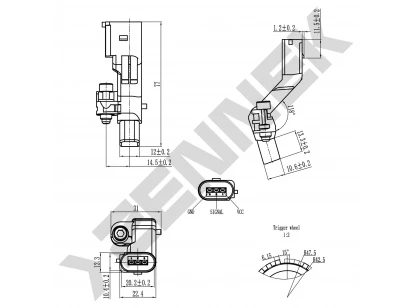 Crankshaft position sensor DCS0242