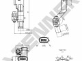 Датчик положения коленвала DCS0242
