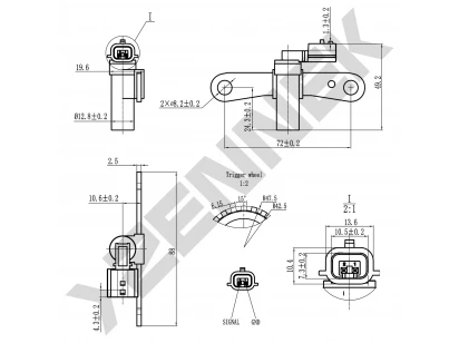 Crankshaft position sensor DCS0246