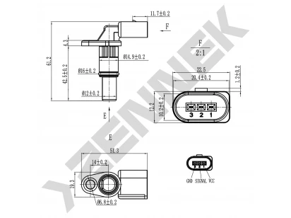 Camshaft position sensor DCS0248