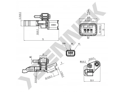 Crankshaft position sensor DCS0262