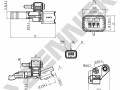 Датчик положения коленвала DCS0262
