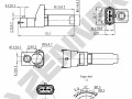 Датчик положения коленвала DCS0263