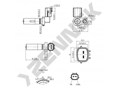 Camshaft position sensor DCS0285