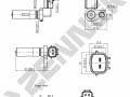 Датчик положения распредвала DCS0285