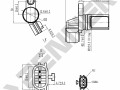 Датчик положения коленвала DCS0308