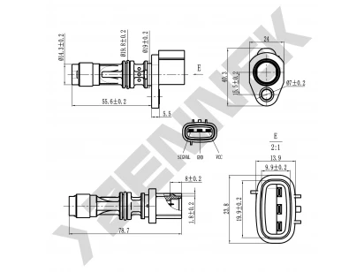 Camshaft position sensor DCS0310
