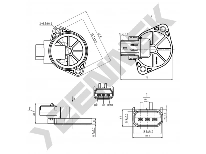 Camshaft position sensor DCS0392