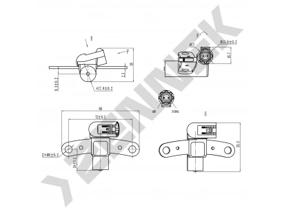 Crankshaft position sensor DCS0393