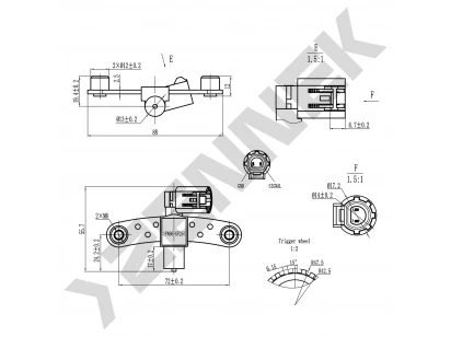 Crankshaft position sensor DCS0396