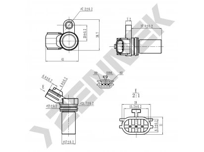 Camshaft position sensor DCS0397