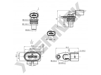 Camshaft position sensor DCS0398