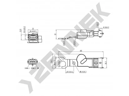 Camshaft position sensor DCS0399
