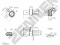 Датчик положения коленвала DCS0401