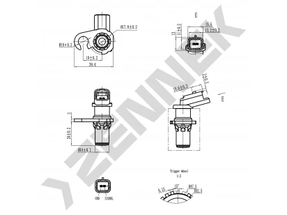 Crankshaft position sensor DCS0087