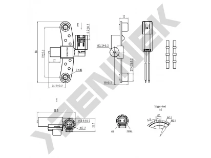 Crankshaft position sensor DCS0200