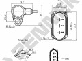 Датчик положения коленвала DCS0402_2