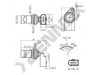 Crankshaft position sensor DCS0118