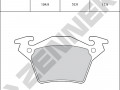 Brake pads DBP0288_4